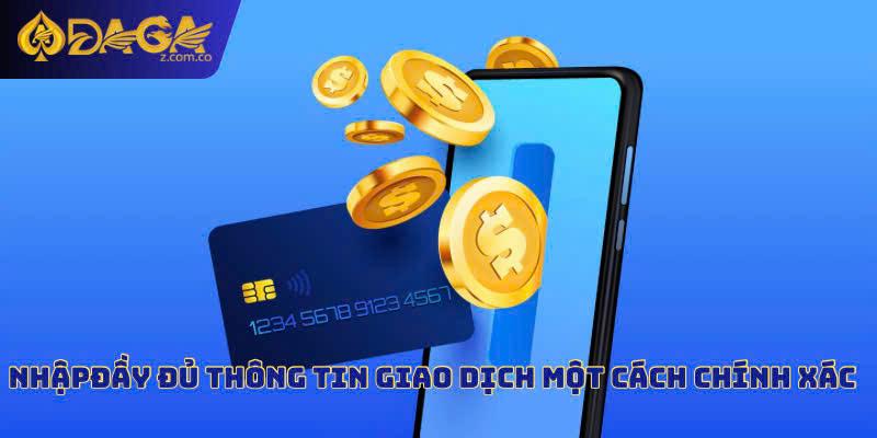 Hãy ghi những dữ liệu được yêu cầu chính xác 