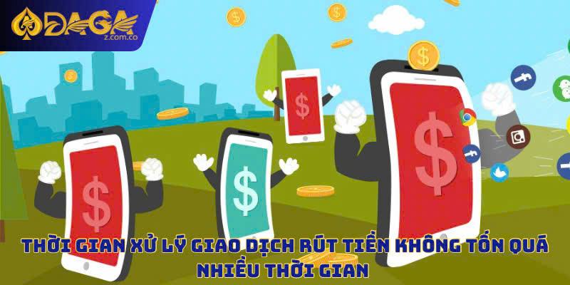 Mọi công đoạn nạp vốn không tốn quá nhiều thời gian