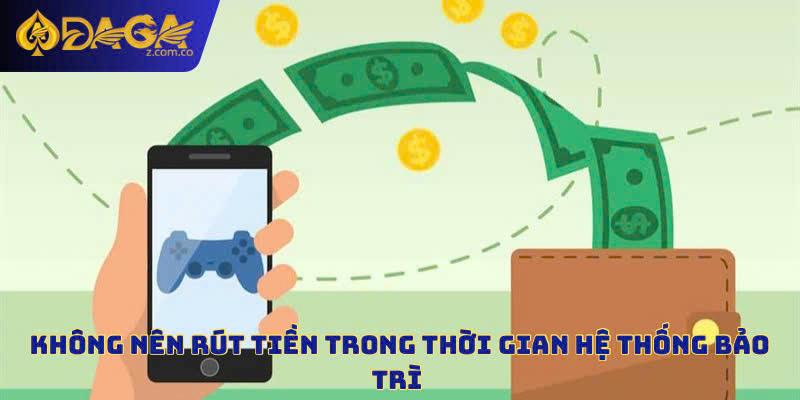 Tránh thanh toán trong thời gian bảo trì của hệ thống
